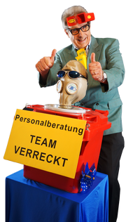 Politik Satire mit dem Live-Auftritt zu Personalberatung mit Entertainment Tombola